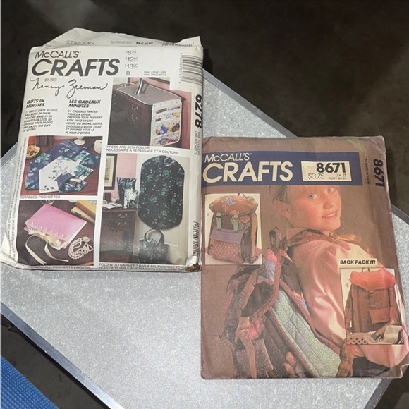 MCCALL’s vintage accessories sewing pattern - Picture 1 of 5